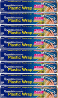 Reynolds Kitchens Quick Cut Plastic Wrap, 225 Square Feet (Pack of 8)