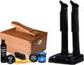 FOOTMATTERS Shoe Shine Valet Kit + Silent Boot Dryer Bundle