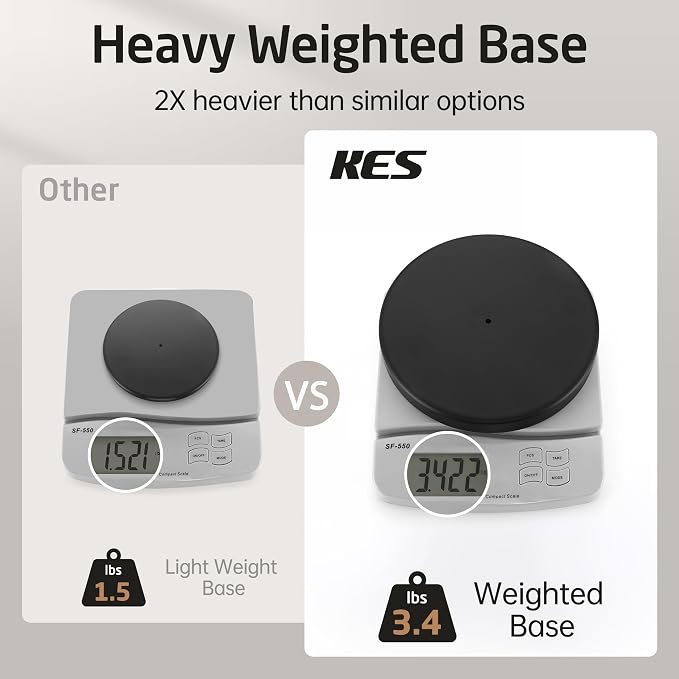 KES Black Toilet Paper Holder Stand with Weighted Base, 26" H (Taller Version) Free Standing Toilet Paper Roll Holder for Bathroom, Rustproof, BPH283S66-BK