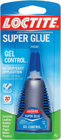 Loctite Super Glue, 4 Packs, Clear Gel, Water Resistant, Multi-Material