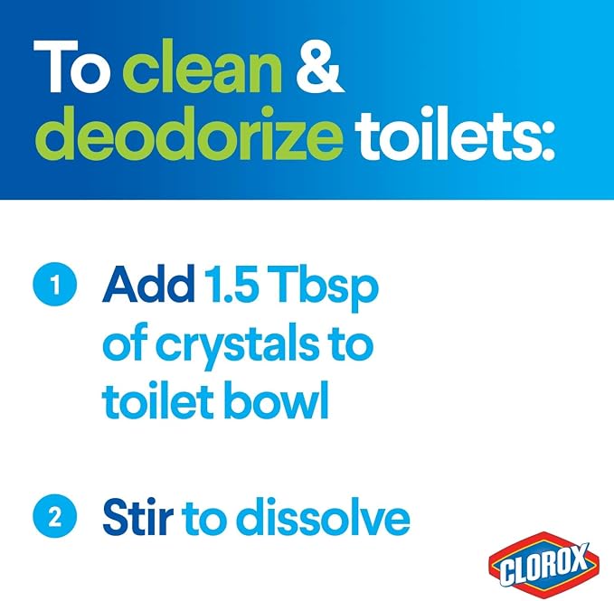 Clorox Zero Splash Bleach Crystals 24 oz