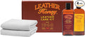 Leather Honey Complete Leather Care Kit – Non-Toxic, Made in USA | Trusted Since 1968. Complete Kit Includes Cleaner, Conditioner and Cloths. Clean & Restore Couches, Car Seats, Jackets & Bags