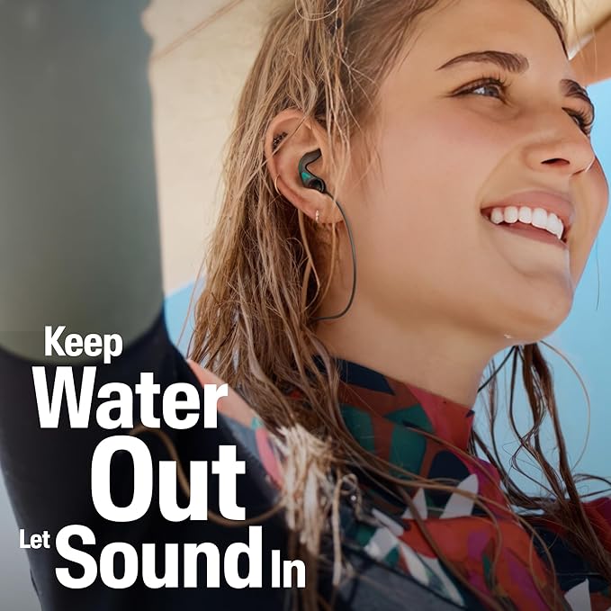 Alpine WaterSafe Pro - Ear Plugs for Swimming and Surfing – for Adults - Waterproof - Comfortable - Secure Fit - for Water Sports - Reusable - Sizes M & L - 1 Pair