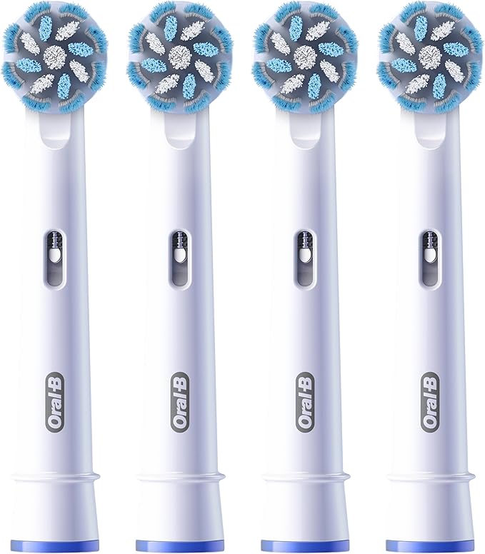 Gum Care x-Filaments Electric Toothbrush Replacement Brush Heads Refill, 4 Count