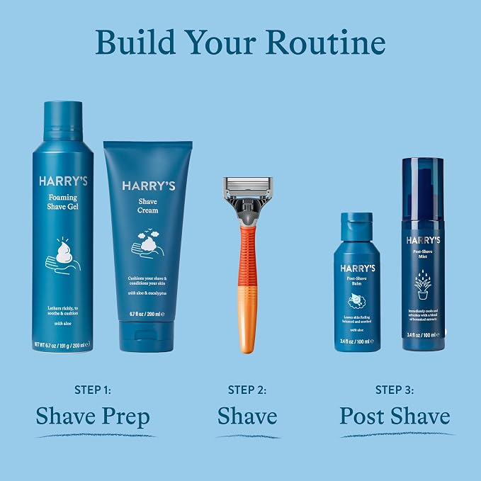 Harry's Disposable Razors for Men - 12 Count - 3-Blade Men's Razors for Travel and On-the-Go Convenience