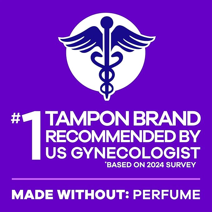 Tampax Radiant Tampons for Women Multipack,with LeakGuard Braid,Regular/Super/Super Plus Absorbency,Unscented,112 Count (Pack of 2)