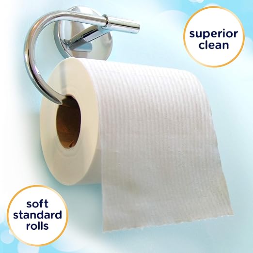 Cottonelle Professional Standard Roll Toilet Paper, Bulk (12456), Ultra CleanCare Bathroom Tissue, Clean Ripple Texture, White (48 Rolls of 170 Sheets, 8,160 Sheet Total)