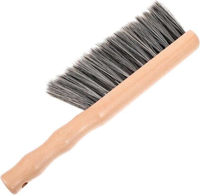 minkissy 5pcs Fireplace Brush Hand Broom Cleaning Accessory Mantel Brush Material