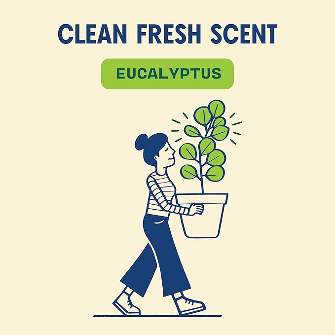 Aunt Fannie's Toilet Bowl Cleaner, Bleach-Free Cleaner Powered by Vinegar, Freshens and Removes Stains, Eucalyptus Scent, 24 fl oz, Pack of 1