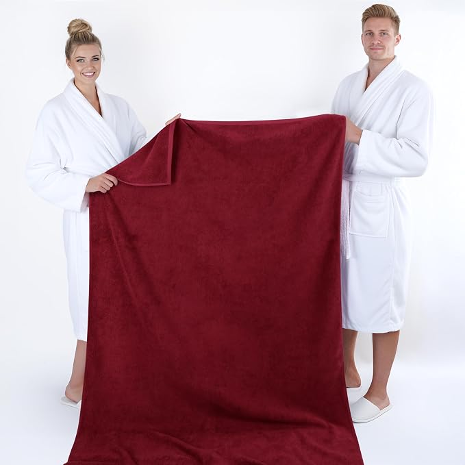 American Soft Linen 100% Cotton Luxury Turkish Towels, 40x80 XL Bath Sheet | Soft Absorbent Quick Dry OEKO Tex Standard 100 Certificated Durable Machine Washable Premium Hotel Quality