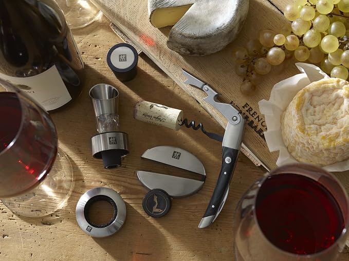 ZWILLING Sommelier 4-pc Wine Tool Set, 18/10 Stainless Steel