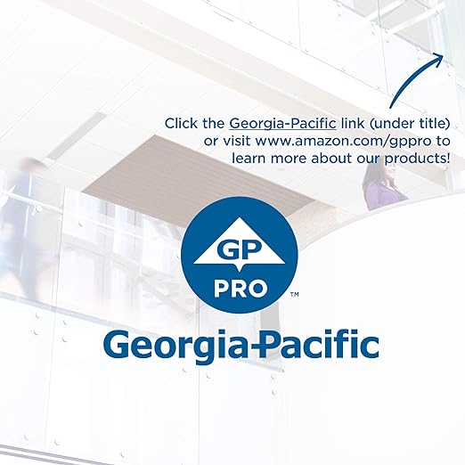 Georgia-Pacific Brawny Yellow 1/8 Fold Disposable Dusting Cloth by GP PRO, 24" Length x 17" Width, 29616 (Case of 4 Packs, 50 Cloths per Pack)