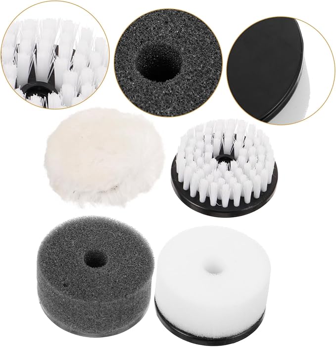 FRCOLOR 8pcs Shoe Brush Includes Polishing Brush Cleaner for Shoe Care and Portable Cleaning Attachments for All Types
