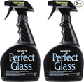HOPE'S Perfect Glass Cleaner Spray, Streak-Free, Ammonia-Free Window, Mirror, Screen, Tinted Glass, and Shower Door Cleaner, Indoor and Outdoor Glass Surfaces, 32 Fl Oz, Pack of 2