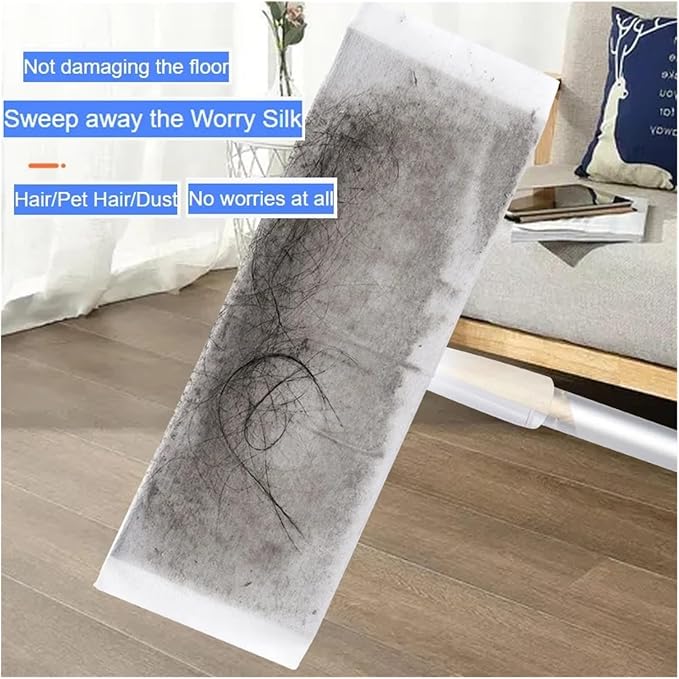 30/200Pcs Of Dust Removal Paper Disposable Household Dust Removal Cloth Electrostatic Mop Pad Floor Tile Floor Cleaning Supplies(200PCS)