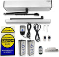 Handicap Push Button Door Opener,Auto Door Opener with Wireless Narrow Stainless Steel Handicap Push Buttons Olide-511 and 550lbs Fail Security Electric Strike