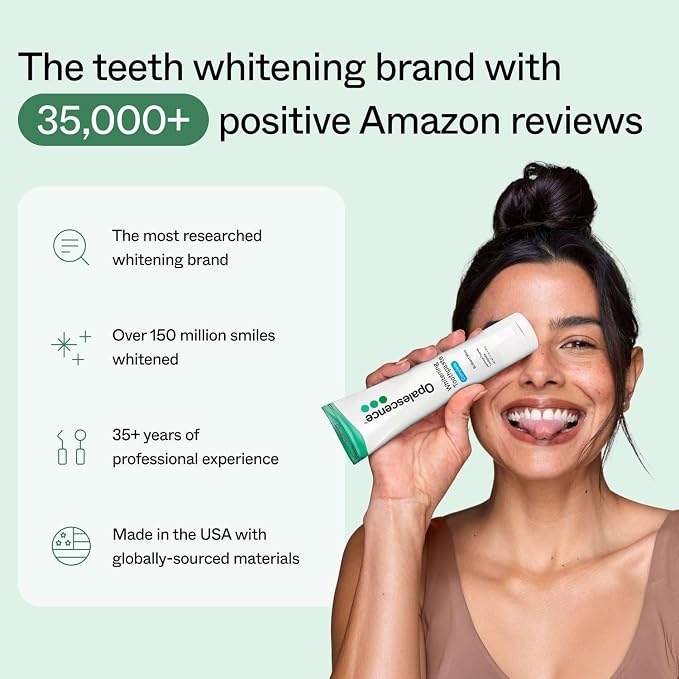 Opalescence Toothpaste Complete 4 in 1 Stannous Fluoride (3 Pack) 6365-3 | Whitening, Gum Health, Helps Prevent Gingivitis, Reduces Sensitivity, Anticavity, Dentist-Developed, Mint, 4.7oz by Ultradent