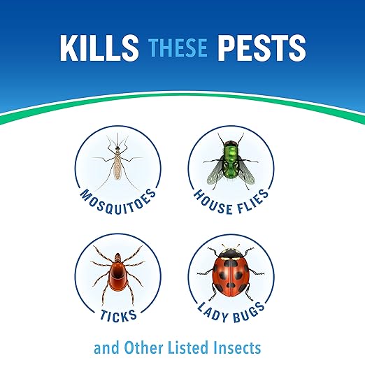 Cutter Essentials Bug Control Spray Concentrate, Kills Mosquitoes by Contact For Insects
