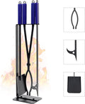 28" Firewood Tongs Log Grabber for Thick Logs Outdoor Indoor Camfire Firepit Bonfire Fireplace Tongs Heavy Duty Wrought Rustproof Safely Moves Firewood