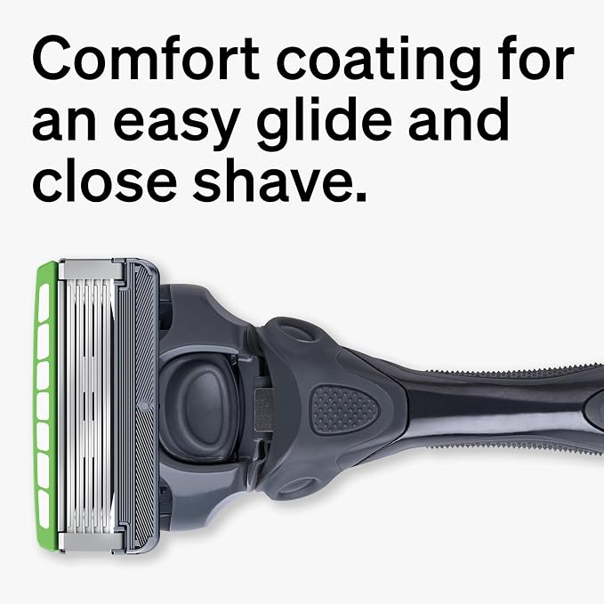 Schick Hydro Sensitive 5-Blade Razors for Men, 1 Handle & 5 Refills