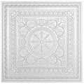 Art3d Drop Ceiling Tiles, Glue up Ceiling Tiles, 2'x2' Plastic Sheet in White (12-Pack, 48 Sq.ft)