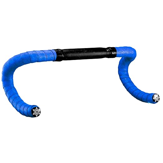 Supacaz Super Sticky Kush Gravel Bar Tape - Cycling Road Bike Handlebar Grip Tape Wrap (Royal Blue)