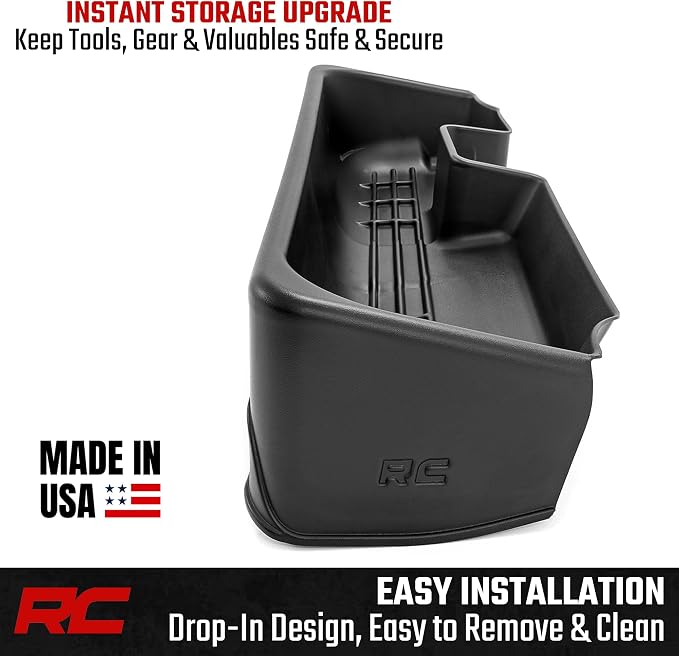 Rough Country Under Seat Storage for 19-22 1500 | 20-22 2500HD/3500HD - RC09051A