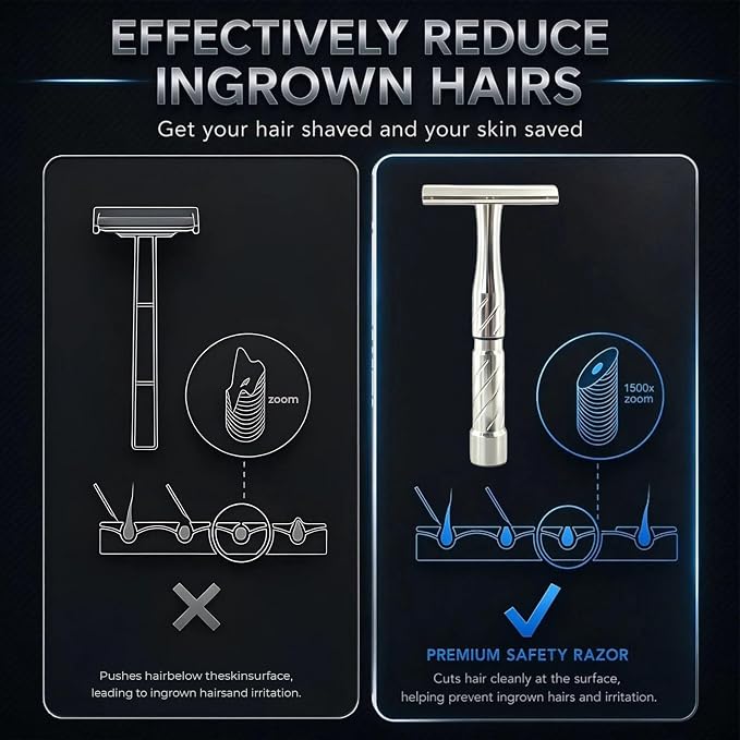 KAMPFE Shaving Razor for Men and Women
