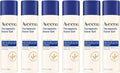 Aveeno Therapeutic Shave Gel with Oat and Vitamin E to Help Prevent Razor Bumps and Soothe Dry and Sensitive Skin, No Added Fragrances and Non-Comedogenic, 7 oz (Pack of 6)