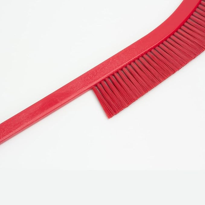 SPARTA Plastic Narrow Radiator Brush for Dusting Between Radiators, Vents, And Ducts, 24 Inches, Red, (Pack of 6)