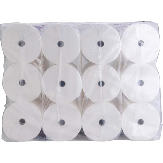 Genuine Joe Bath Tissue, 3.85" x 4.05", 2-Ply, 1000 Sheets/Roll, 36 Count