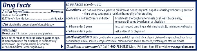 ARM & HAMMER Complete Care Fluoride Anticavity Toothpaste, Fresh Mint 6 oz (Pack of 12)