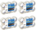 JARLINK 24 Rolls Clear Packing Tape, Heavy Duty Packaging Tape | 2.7mil Thick and 1.88" Wide. 60 Yards per Roll, 1440 Total Yards. Moving Supplies for Shipping Packaging Sealing