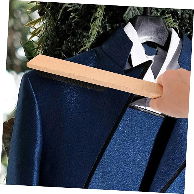 2pcs Clothing Bristles Cleaning Brush Handle Versatile Tool for Gentle Scrubbing of Clothes Tiles and Hard Reach Corners for Home and Travel Use
