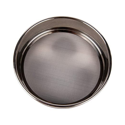 φ20×4.5cm 75 Mesh 304 Stainless Lab Sieves Economy Test Sieve 304 Stainless Steel Wire Cloth（0.2mm）