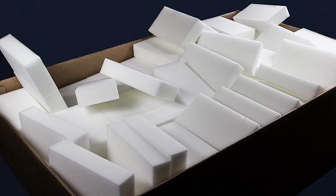 InstantErase Sponges (210 Pack) - $0.35 Per Sponge - (NOT Cheap Chinese Knock-Offs) Made in USA. for Kitchen, Bathrooms, Cars and More!