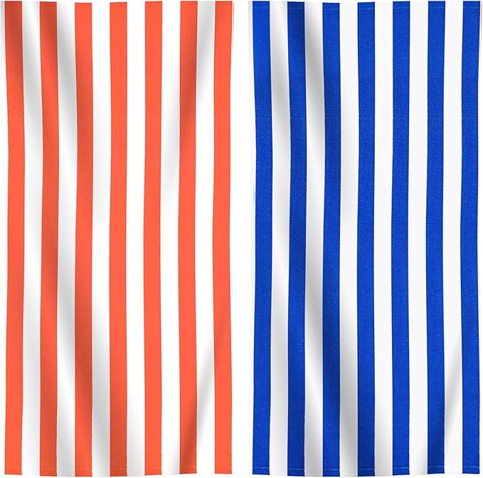 2 Packs Extra Large Beach Towel Bath Towel 72*40 Set Oversized Soft Microfiber Terry Blanket NOT Cotton Mexico Costa Bahamas Punta Absorbent Cana Trip Must Have Water Park Vacation Essentials