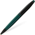 Cross Calais Refillable Ballpoint Pen Presented in a Luxury Gift Box - Medium Point, Black Ink, Matte Green & Black