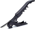 Pulltap's Genuine Classic 500 Waiter's Corkscrew – Double-Hinged Wine Key with Hinged Foil Cutter – Patented Design – Made in Spain – (Black – Black)
