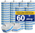60PCS Toilet Wand Refills Compatible with Clorox Toilet Wand. Disposable Toilet Brush Refills. Bathroom Cleaning. Disposable Toilet Bowl. High-Density Disposable Toilet Brush Scrubber