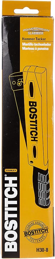 BOSTITCH Hammer Stapler/Tacker, Manual, 1/4-Inch to 3/8-Inch (H30-8)