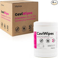 Metrex CaviWipes Disinfecting Towelettes – Alcohol-Based Scent, Durable Non-Woven Disinfecting Wipes, Surface Cleaner for Healthcare Settings – 6" x 6-3/4", 160 Wipes, White, 4 Pack