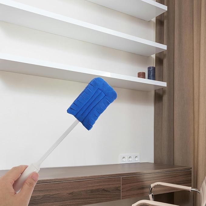 360° Electrostatic Duster Refills, Reusable Washable Microfiber Dusting Covers for Daily Home Cleaning, Soft Replacement Sleeves for Multi-Surface Use (15PCS)