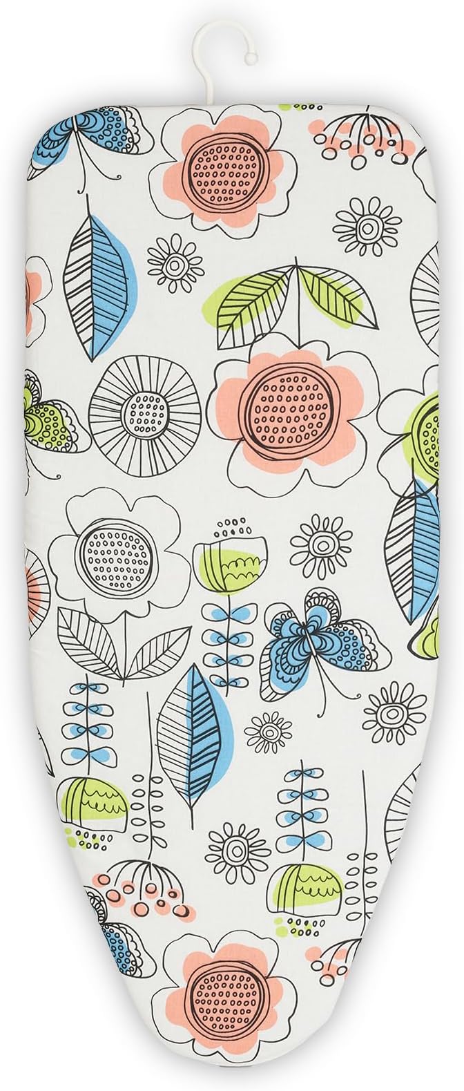 Tabletop Ironing Board 12"x29" – Portable Folding Ironing Board with Thick Felt Padding, Heat-Resistant Cover, Stainless Steel Legs, Compact & Space-Saving Design (Butterfly Garden)