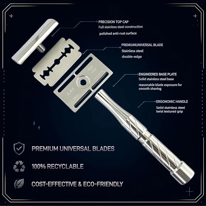 KAMPFE Shaving Razor for Men and Women