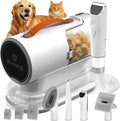 Dog Grooming Vacuum Kit, 12000Pa Strong Suction Pet Hair Vacuum for Shedding, Low Noise 50dB, 2L Large Capacity Dust Cup, Quiet Grooming Kit for Dogs & Cats, PG100