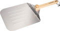Cuisinart 14” Aluminum Pizza Peel, Lightweight Pizza Spatula with Foldable Wood Handle for Family Pizzas, Dough, Bread, Flatbreads, and More