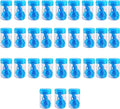 7 Piece Kitchen Measuring Tool, Plastic Measuring Cup Measuring Spoon with Scale Scale Set Plastic Measuring Cup Set Kitchen Tool, Nesting Measuring Cups Measuring Cups, for Cooking (30PCS Blue)
