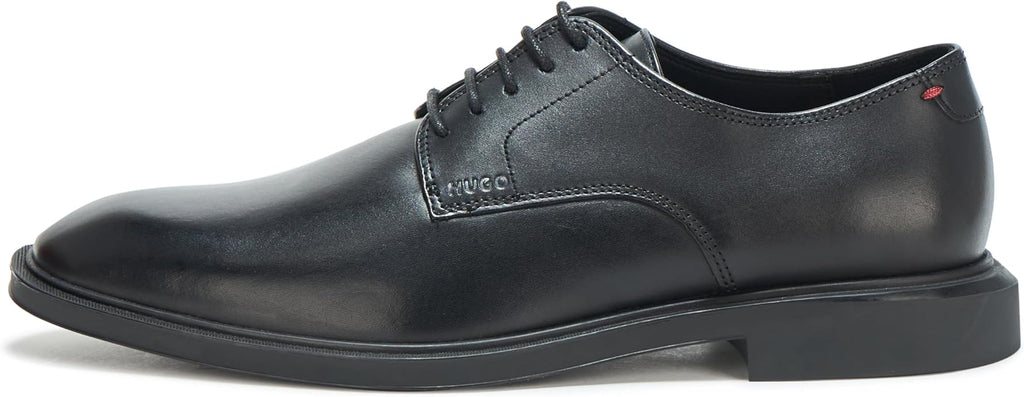 Hugo Men's Brushed Leather Derby Dress Shoe
