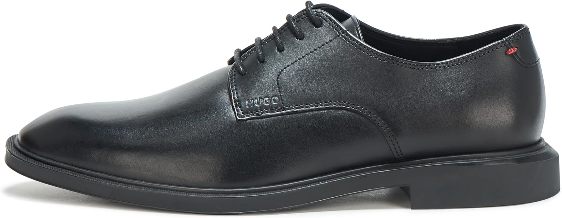 Hugo Men's Brushed Leather Derby Dress Shoe